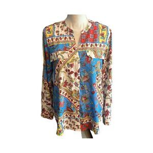 Calvin Klein button up blouse‎